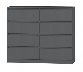 МС "Хилтон" Комод №3 1200 (8 ящ.) графит в Советском - sovetskiy.ok-mebel.com | фото 2
