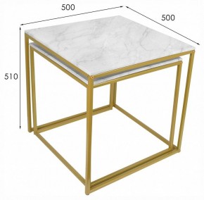 Набор из 2 столов журнальных МеталлАрт М002 в Советском - sovetskiy.ok-mebel.com | фото 13