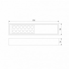 Накладной светильник Elektrostandard Tend a068850 в Советском - sovetskiy.ok-mebel.com | фото 3