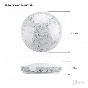 Накладной светильник Эра Классик SPB-6-24-4K (C) в Советском - sovetskiy.ok-mebel.com | фото 6