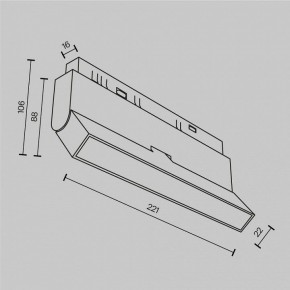 Накладной светильник Maytoni Basis Rot TR036-2-12W2.7K-B в Советском - sovetskiy.ok-mebel.com | фото 7