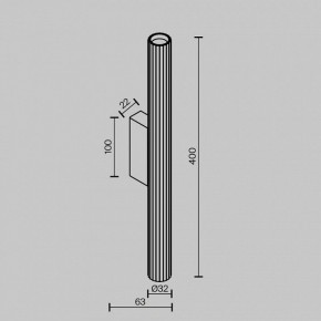 Накладной светильник Maytoni Calipso C082WL-12W2.7K-BS в Советском - sovetskiy.ok-mebel.com | фото 4