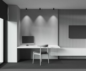 Накладной светильник Maytoni FOCUS LED C056CL-L12B2.7K-W-B в Советском - sovetskiy.ok-mebel.com | фото 5