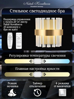 Накладной светильник Natali Kovaltseva ROYALTON LED LAMPS 81125/1W в Советском - sovetskiy.ok-mebel.com | фото 6