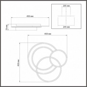 Накладной светильник Sonex Pine 7735/80L в Советском - sovetskiy.ok-mebel.com | фото 10