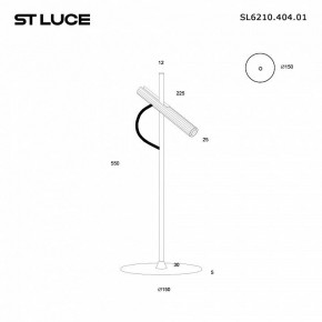 Настольная лампа декоративная ST-Luce LILT SL6210.404.01 в Советском - sovetskiy.ok-mebel.com | фото 2