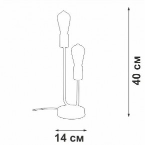 Настольная лампа декоративная Vitaluce V3005 V3005-1/2L в Советском - sovetskiy.ok-mebel.com | фото 5