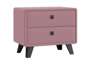 НИКОЛЬ Тумба широкая 2 ящика (розовый) в Советском - sovetskiy.ok-mebel.com | фото
