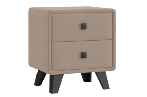 НИКОЛЬ Тумба узкая 2 ящика (бежевый) в Советском - sovetskiy.ok-mebel.com | фото
