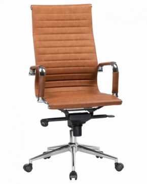 Офисное кресло для руководителей DOBRIN CLARK LMR-101F светло-коричневый №321 в Советском - sovetskiy.ok-mebel.com | фото