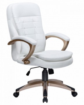 Офисное кресло для руководителей DOBRIN DONALD LMR-106B белый в Советском - sovetskiy.ok-mebel.com | фото 2