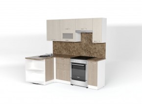 ОЛЬГА Кухонный гарнитур Прайм 2 (1300*2100 мм) в Советском - sovetskiy.ok-mebel.com | фото 3