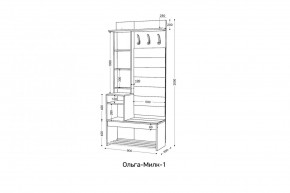 ОЛЬГА-МИЛК Прихожая (модульная) в Советском - sovetskiy.ok-mebel.com | фото 2