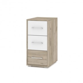 ОЛИВИЯ О62 Комод-тумба (дуб серый/белый) в Советском - sovetskiy.ok-mebel.com | фото