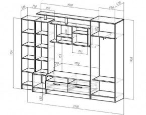 ОСКАР Гостиная (ЯШТ/ЯШС) в Советском - sovetskiy.ok-mebel.com | фото 2