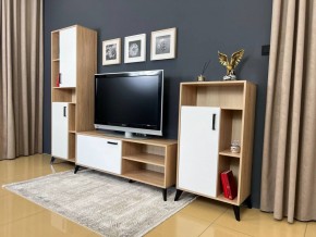 ОСКАР TRIO Гостиная (дуб золотой/белый) в Советском - sovetskiy.ok-mebel.com | фото 3