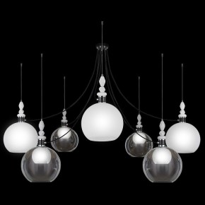 Подвесная люстра 33 идеи M62TW PND182.07.17CH.003BL-M62TW в Советском - sovetskiy.ok-mebel.com | фото 4