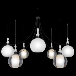 Подвесная люстра 33 идеи M66TW PND182.07.17CH.003BL-M66TW в Советском - sovetskiy.ok-mebel.com | фото 2