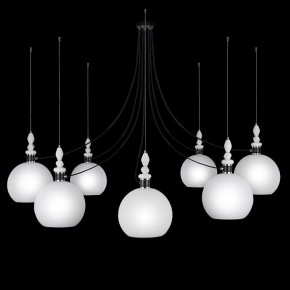 Подвесная люстра 33 идеи S37WH PND182.07.17CH.003BL-S37WH в Советском - sovetskiy.ok-mebel.com | фото 4