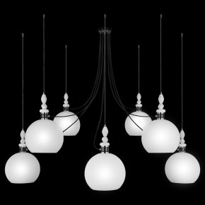 Подвесная люстра 33 идеи S37WH PND182.07.17CH.003BL-S37WH в Советском - sovetskiy.ok-mebel.com | фото 6