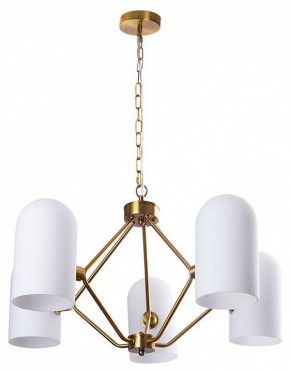 Подвесная люстра Arte Lamp Cassel A5454LM-5PB в Советском - sovetskiy.ok-mebel.com | фото 2