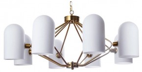 Подвесная люстра Arte Lamp Cassel A5454LM-8PB в Советском - sovetskiy.ok-mebel.com | фото