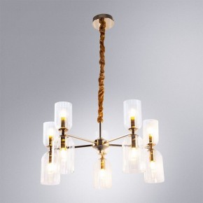 Подвесная люстра Arte Lamp Charm A1623LM-10GO в Советском - sovetskiy.ok-mebel.com | фото 3