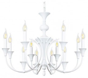 Подвесная люстра Arte Lamp Collinetta A4094LM-12WH в Советском - sovetskiy.ok-mebel.com | фото