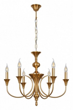 Подвесная люстра Arte Lamp Collinetta A4094LM-6PB в Советском - sovetskiy.ok-mebel.com | фото 2