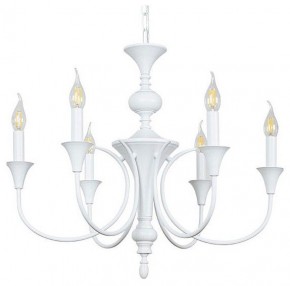 Подвесная люстра Arte Lamp Collinetta A4094LM-6WH в Советском - sovetskiy.ok-mebel.com | фото