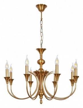 Подвесная люстра Arte Lamp Collinetta A4094LM-8PB в Советском - sovetskiy.ok-mebel.com | фото 2
