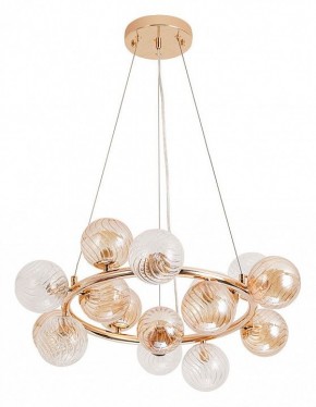 Подвесная люстра Arte Lamp Etereo A5261LM-15GO в Советском - sovetskiy.ok-mebel.com | фото