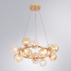Подвесная люстра Arte Lamp Etereo A5261LM-15GO в Советском - sovetskiy.ok-mebel.com | фото 3