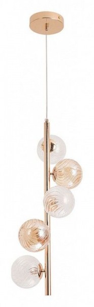 Подвесная люстра Arte Lamp Etereo A5261SP-5GO в Советском - sovetskiy.ok-mebel.com | фото 2