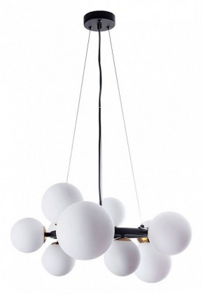 Подвесная люстра Arte Lamp Gemini A2243SP-10BK в Советском - sovetskiy.ok-mebel.com | фото 2