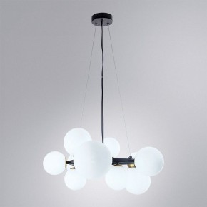 Подвесная люстра Arte Lamp Gemini A2243SP-10BK в Советском - sovetskiy.ok-mebel.com | фото 3
