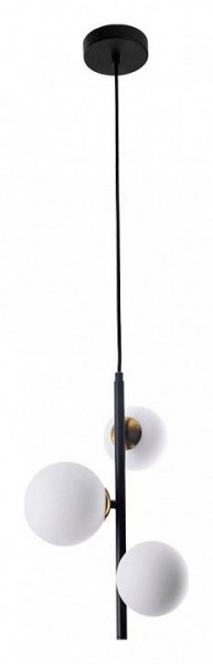 Подвесная люстра Arte Lamp Gemini A2243SP-3BK в Советском - sovetskiy.ok-mebel.com | фото 2