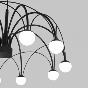 Подвесная люстра Eurosvet Ragno 90034/10 LED черный в Советском - sovetskiy.ok-mebel.com | фото 6