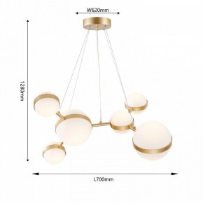 Подвесная люстра Favourite Asterismo 4448-6P в Советском - sovetskiy.ok-mebel.com | фото 5