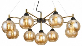 Подвесная люстра Imex MD.9056 MD.9056-9-P-BK+COP в Советском - sovetskiy.ok-mebel.com | фото