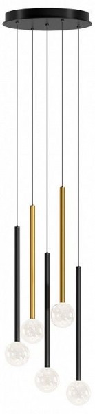 Подвесная люстра Maytoni Bubble dream MOD383PL-L16BBS3K в Советском - sovetskiy.ok-mebel.com | фото