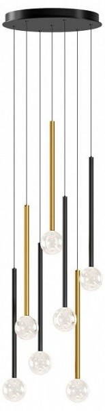 Подвесная люстра Maytoni Bubble dream MOD383PL-L20BBS3K в Советском - sovetskiy.ok-mebel.com | фото