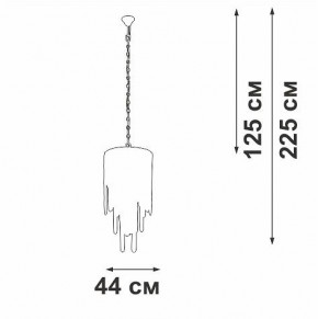 Подвесная люстра Vitaluce V5885 V5885-9/7 в Советском - sovetskiy.ok-mebel.com | фото 3