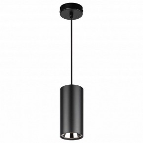 Подвесной светильник Эра  PL12 GX53 BK/SL в Советском - sovetskiy.ok-mebel.com | фото