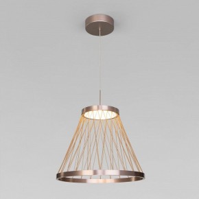 Подвесной светильник Eurosvet Cesta 40016/1 LED коричневый в Советском - sovetskiy.ok-mebel.com | фото 2