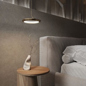 Подвесной светильник Eurosvet Crespella 90034/1 золото в Советском - sovetskiy.ok-mebel.com | фото 5
