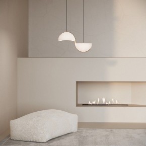 Подвесной светильник Eurosvet Emisfero 50083/2 LED золото в Советском - sovetskiy.ok-mebel.com | фото 2