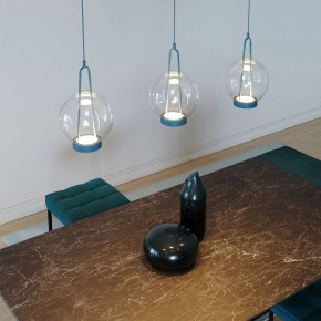 Подвесной светильник Eurosvet Frasco 50267/1 LED синий в Советском - sovetskiy.ok-mebel.com | фото 4