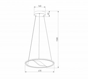 Подвесной светильник Eurosvet Occhio 40026/1 LED серый в Советском - sovetskiy.ok-mebel.com | фото 5
