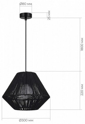 Подвесной светильник EVOLUCE ETTAN SLE6025-403-01 в Советском - sovetskiy.ok-mebel.com | фото 5